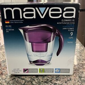 Elemaris XL Water Filtration Pitcher - Purple
